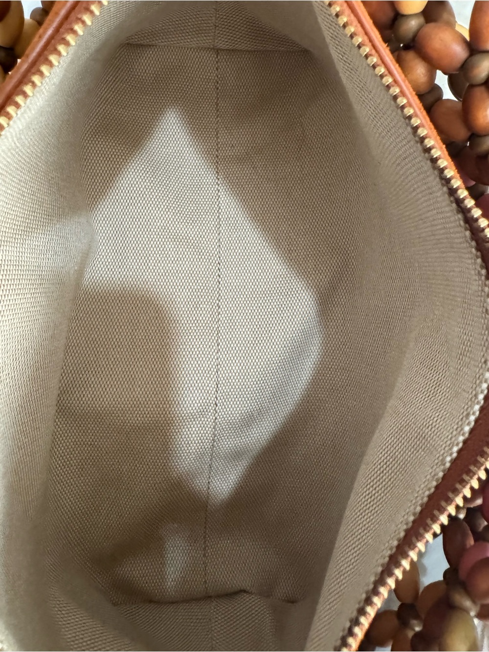 Coach Wooden Beaded Tabby NWT - Picture 8 of 8
